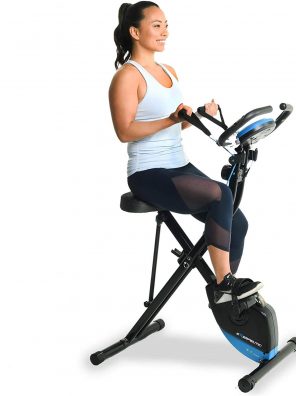 Bluetooth Smart Foldable Bike with Resistance Bands
