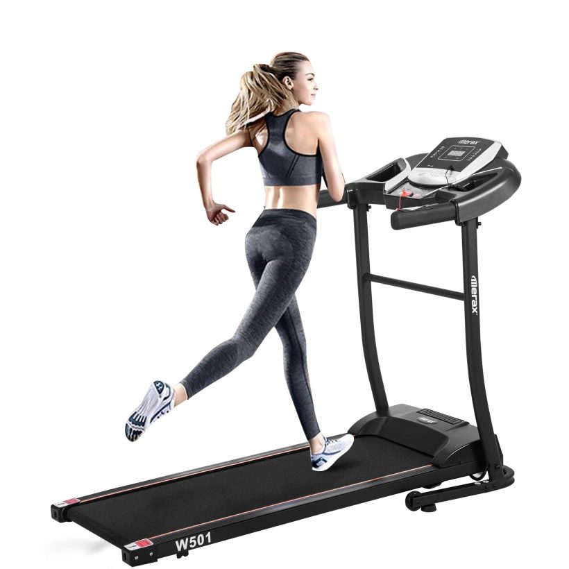 Merax Folding Treadmill, Easy Assemble for Home Gym Use