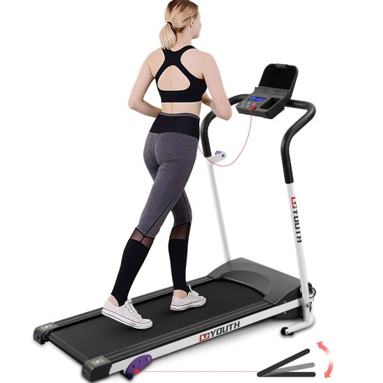 Folding Treadmill for Home Electric Motorized Workout