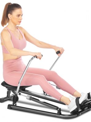 ANCHEER Rowing Machine for Home Use Foldable