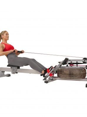 Sunny Health, Fitness Water Rowing Machine Rower