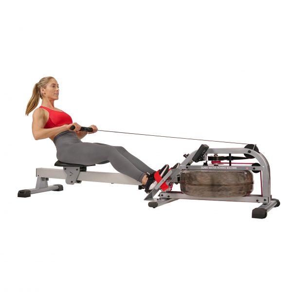 Sunny Health, Fitness Water Rowing Machine Rower
