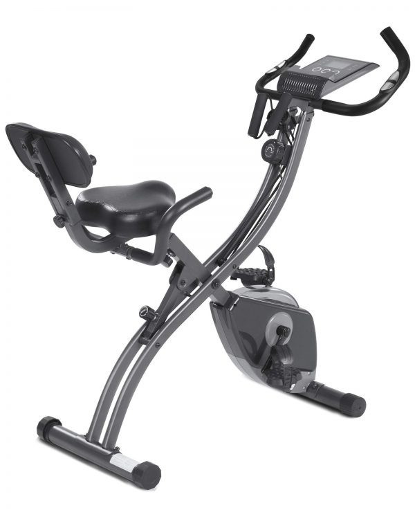 Stationary Bike 3 in 1 Exercise Bike with Arm Resistance Bands