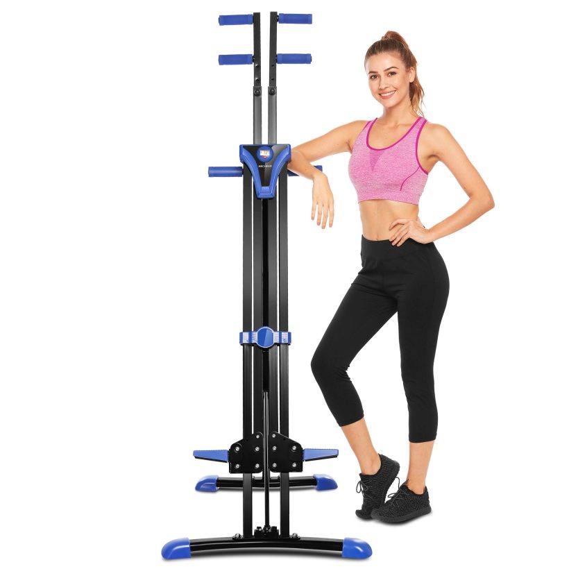 Foldable Vertical Climbing Machine: Reach New Heights in Your Home Workouts