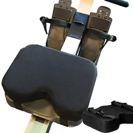 DTT Rowing Machine Seat Cushion with Thicker Memory Foam