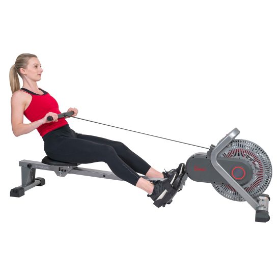 Sunny Health, Fitness Air Fan Rowing Machine Ergometer
