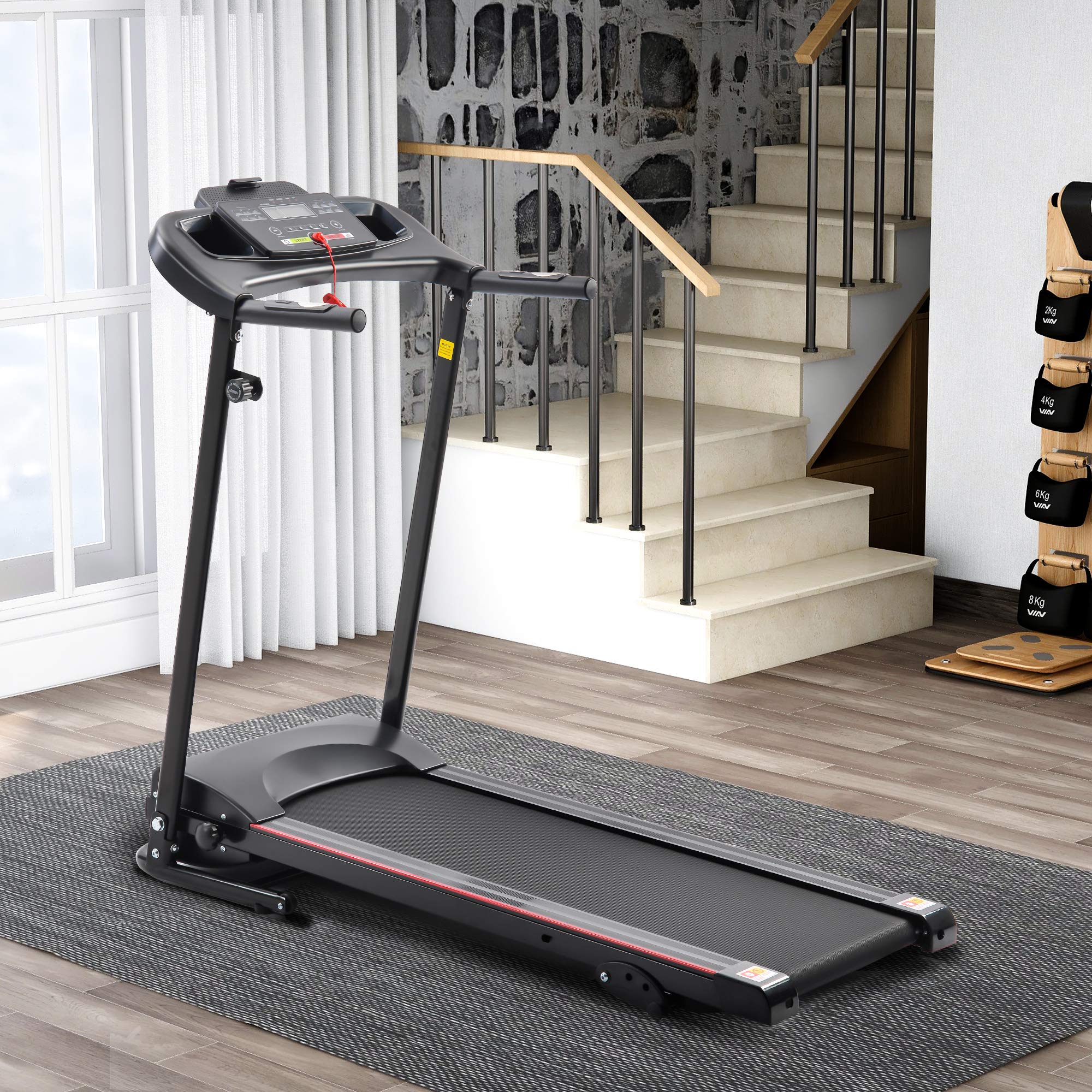 Merax Folding Electric Treadmill Running Machine for Home